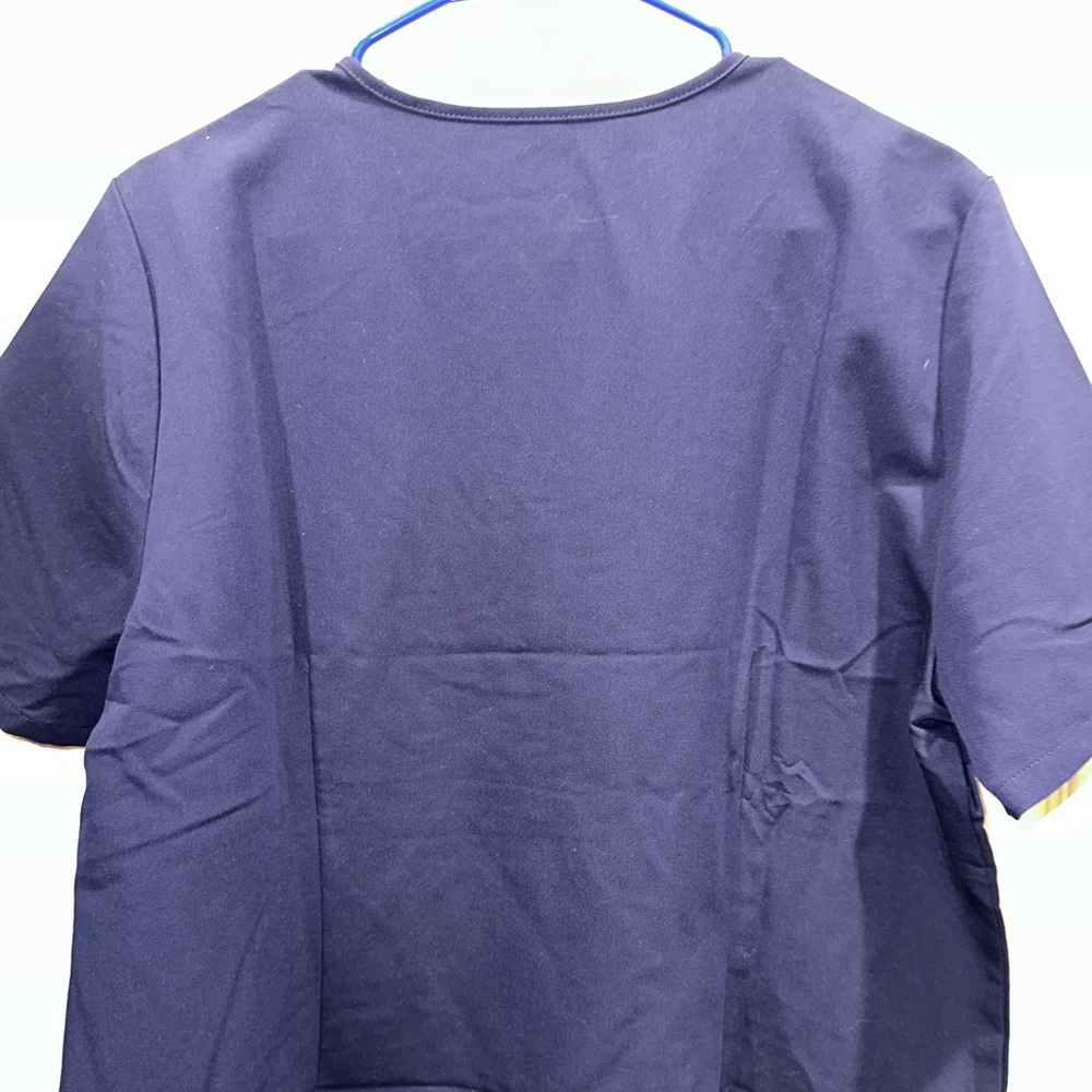 Figs Navy Blue XL Scrub Top